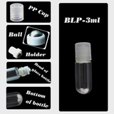 现货批发3ML5ML10ML透明玻璃香水瓶走珠精油空瓶化妆品包装易携带