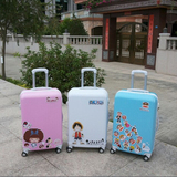 拉杆箱万向轮密码拉链行李箱小清新女学生韩国20寸24寸拉箱旅行箱