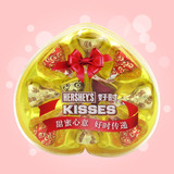 好时巧克力Kisses 10枚爱心形成品小礼盒装 结婚喜糖果