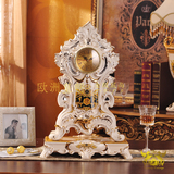 欧式高档奢华陶瓷台钟家居坐钟摆件时钟装饰钟表时尚创意客厅座钟