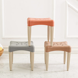 加厚塑料可折叠便携户外凳 拉维韩式方形塑料小凳子