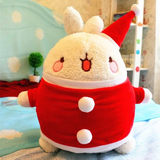 萌宠Molang兔土豆熊麋鹿布娃娃毛绒玩具兔公仔圣诞节礼物生日女