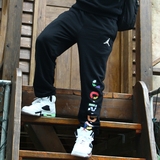 夏季薄款格里芬jordan乔丹篮球长裤男 AJ飞人束小脚跑步运动卫裤