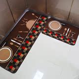 两条装可手洗厨房垫卫生间门垫脚垫长条吸水地垫卫浴防滑地毯垫子