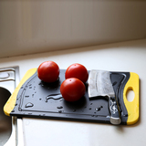 包邮大号塑料竹炭抗菌防滑不发霉菜板砧板 厚切菜板水果案板粘板