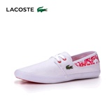 LACOSTE/法国鳄鱼女鞋 低帮休闲帆布鞋女平跟MARICE LACE RES