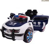 品牌新款儿童电动车小警车可坐人玩具汽车儿童四轮汽车遥控车
