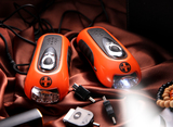 手摇应急自发电强光手电筒收音机手机USB充电LED求生照明户外必备