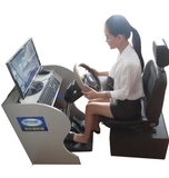 易驾星2015新款汽车驾驶模拟器训练机学车驾考方向盘送厂家大礼包