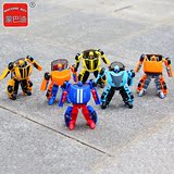口袋大儿童礼物黄蜂模型汽车机器人蒙巴迪小变形玩具迷你金刚4