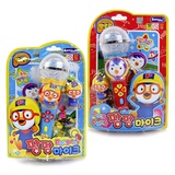 韩国进口pororo小企鹅 儿童麦克玩具 宝宝卡通音乐闪光麦克风玩具
