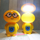小黄人护眼学习led台灯可充电儿童写字灯创意小夜灯学生生日礼物