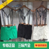 CCDD专柜正品2016夏装新款女韩版背带短裤子16-2-P191 c162P191