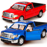彩珀1:32福特F150皮卡车玩具儿童玩具声光合金回力玩具小汽车模型