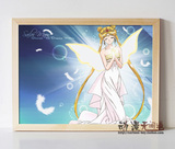 美少女战士 月野兔 动漫周边 海报壁画 儿童相框挂画 现代装饰画
