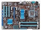 华硕P5P43T 775 DDR3 超频主板 全固态豪华大板 秒技嘉P43 P31