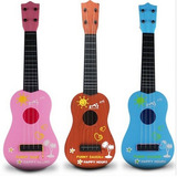 儿童仿真吉他玩具 可弹奏４弦尤克里里启蒙乐器儿童早教益智礼物