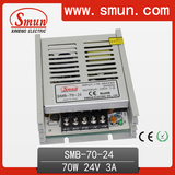 超薄型开关电源 24V3A 70W LED工控医疗开关电源70W SMB-70-24