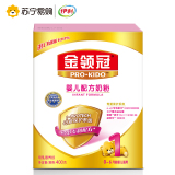 【苏宁易购】伊利奶粉金领冠婴儿配方奶粉 1段0-6个月400g盒装*1