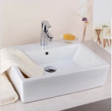 美标CP-F550台上洗手盆/面盆/脸盆长四方形带溢水/龙头孔卫浴洁具