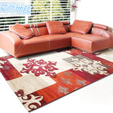 茶几毯简约现代风格 卧室床边长方形地垫 土耳其图案地毯