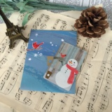 星巴克 星享卡 2015年 圣诞节 雪人卡 含券卡 空卡