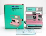 Polaroid宝丽来600系 Supercolor Esprit青粉色 稀少款 箱说全套