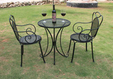 特价欧式铁艺桌椅三件套阳台桌椅户外庭院花园桌椅组合休闲桌椅