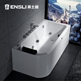 冲浪浴缸 ENSLI/英士利 独立式无缝一体式亚克力按摩浴缸 842浴缸