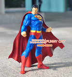 CRAZY TOYS 正版 Superman 12寸超人 漫画版超人手办模型摆件人偶