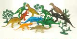 仿真恐龙玩具模型套装 静态塑胶玩具恐龙 男孩侏罗纪恐龙公园玩具