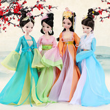 中国芭比珍妮可儿公主洋娃娃服饰手工定制版古装仙子古代衣服配件