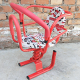 cn自行车电动车安全后置座椅儿童加厚加长座椅双胞胎座椅双人座垫