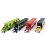 儿童玩具汽车模型货柜车合金滑行车大货车集装箱运输卡车男孩礼物
