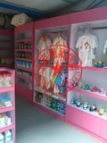 服装店展柜货架 童装母婴坊日用品展示柜烤漆柜台 定做欧式货架