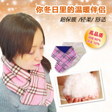 日本薇娜薇冬季保暖睡眠羽绒围巾内胆可拆卸穿戴方便套头围脖领巾