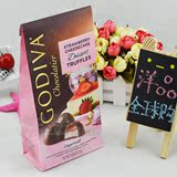 美国进口 Godiva歌帝梵/高迪瓦  草莓牛奶松露巧克力袋装零食喜糖