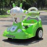 儿童电动车双驱四轮遥控童车可坐宝宝玩具室内车婴儿车碰碰车摩托