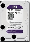 WD/西部数据 WD20PURX 2T 2TB紫盘 视频 监控专用硬盘DVRNVR硬盘
