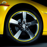 索纳塔朗动名图K5改装轮毂保护贴汽车装饰轮圈贴韩国进口通用改装