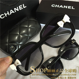 法国代购正品Chanel香奈儿白蝴蝶款偏光墨镜太阳眼镜女5171经典