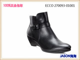 ECCO爱步270093新款正装中帮侧拉链女鞋 雕塑英美正品代购