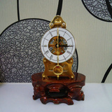 北极星全铜机芯机械收藏座钟全金属装饰钟观赏钟表M1