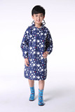 出口韩国儿童雨衣雨鞋套装男童女童雨披带书包位加厚环保无味卡通