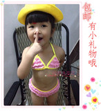 2015新款女儿童泳衣 小童可爱比基尼宝宝泳装 韩版小孩游泳衣包邮