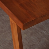 美式loft实木造型餐桌办公桌工作桌实木会议桌北欧书桌原木电脑桌