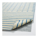 宜家代购  夏洛布平织地毯手工蓝色客厅地毯100%纯新羊毛170x240