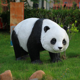 树脂工艺品大型动物雕塑园林景观户外庭院装饰仿真大熊猫摆件新品