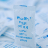wisemini爱华纸2g克400小包硅胶袋装食品药品干燥防潮除湿防霉剂