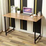 台式电脑桌双人写字台简易书桌钢木桌子家用办公卧室书桌学生桌